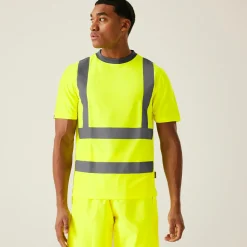 Regatta Men's Hi-Vis Pro Contract T-Shirt |< Vêtements Haute Visibilité