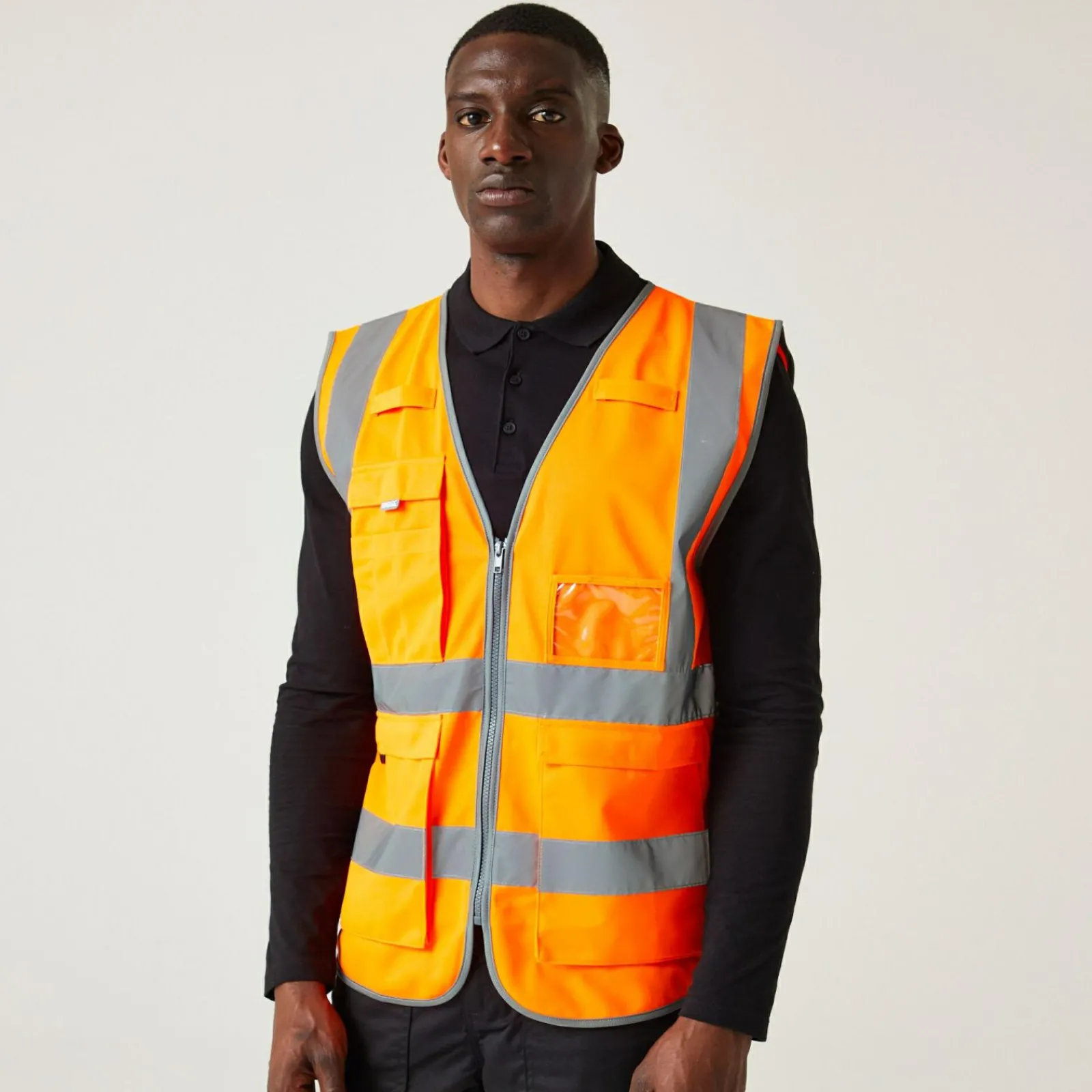 Regatta Men's Pro HI-VIS Executive Vest |< Vêtements Haute Visibilité