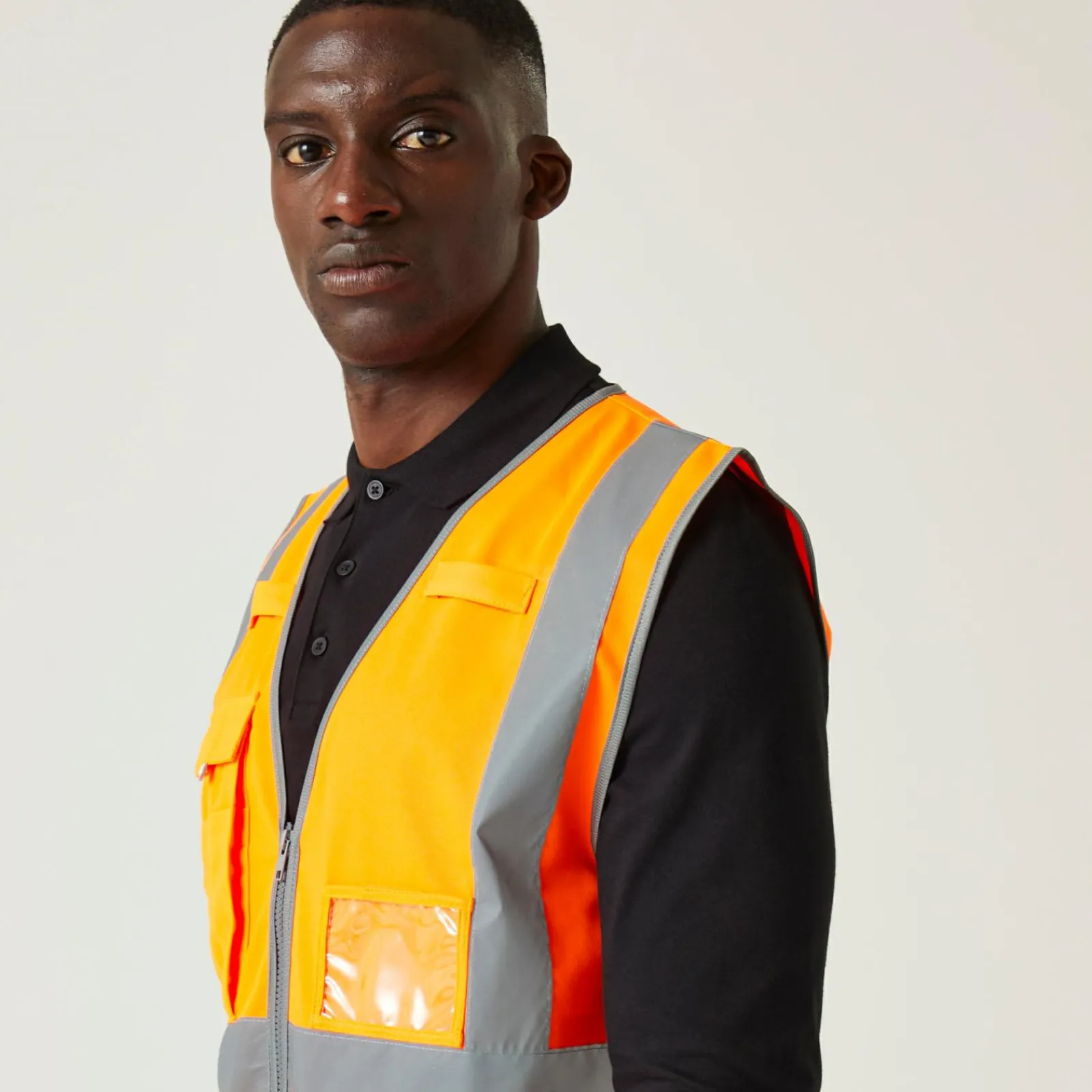 Regatta Men's Pro HI-VIS Executive Vest |< Vêtements Haute Visibilité