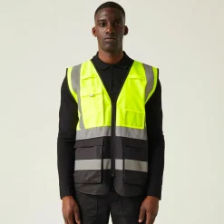 Regatta Men's Pro HI-VIS Executive Vest |< Vêtements Haute Visibilité