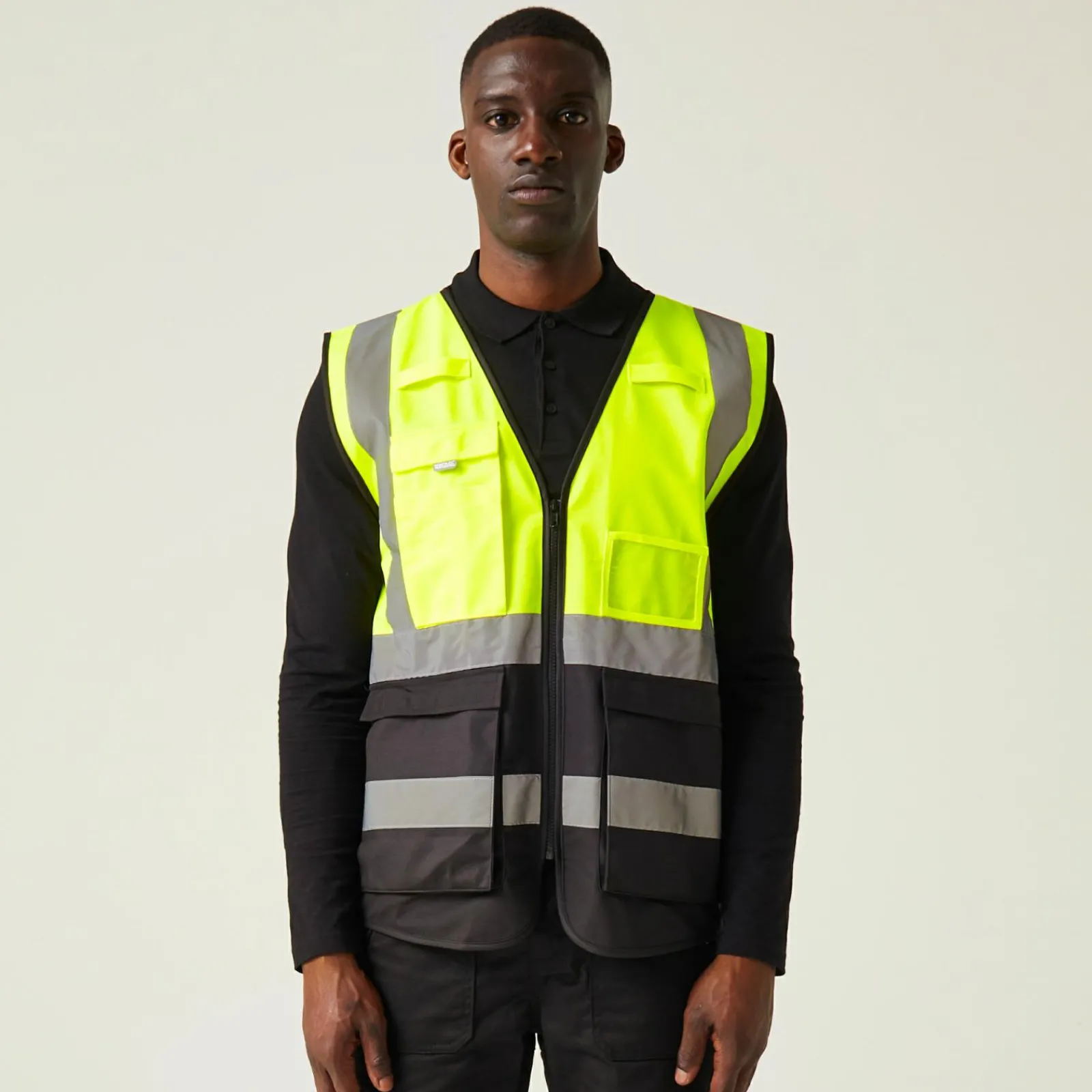 Regatta Men's Pro HI-VIS Executive Vest |< Vêtements Haute Visibilité