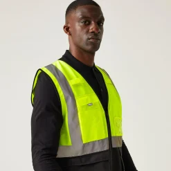Regatta Men's Pro HI-VIS Executive Vest |< Vêtements Haute Visibilité