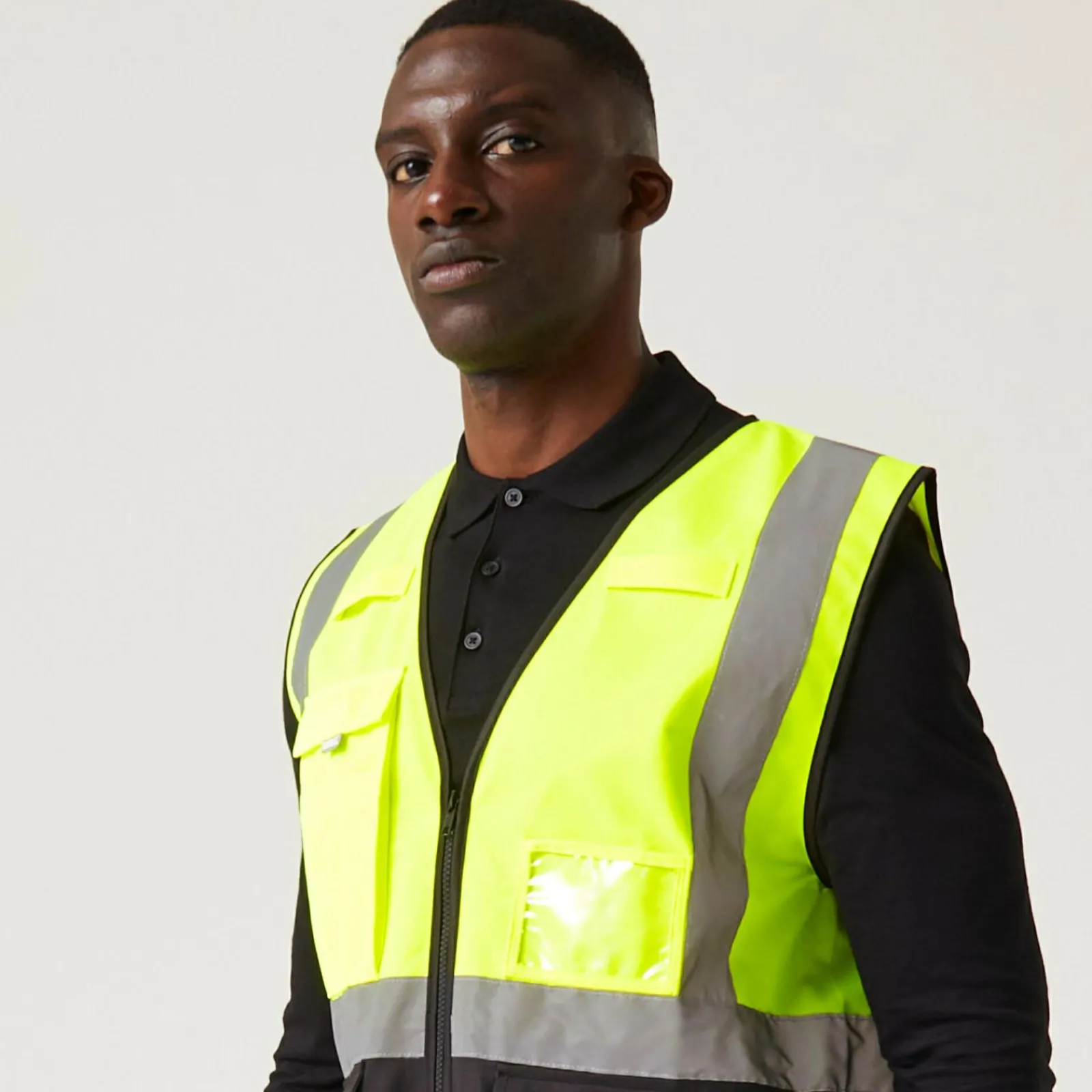 Regatta Men's Pro HI-VIS Executive Vest |< Vêtements Haute Visibilité