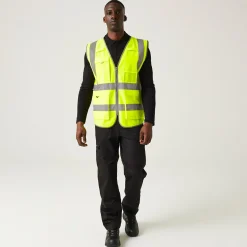 Regatta Men's Pro HI-VIS Executive Vest |< Vêtements Haute Visibilité