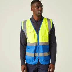 Regatta Men's Pro HI-VIS Executive Vest |< Vêtements Haute Visibilité