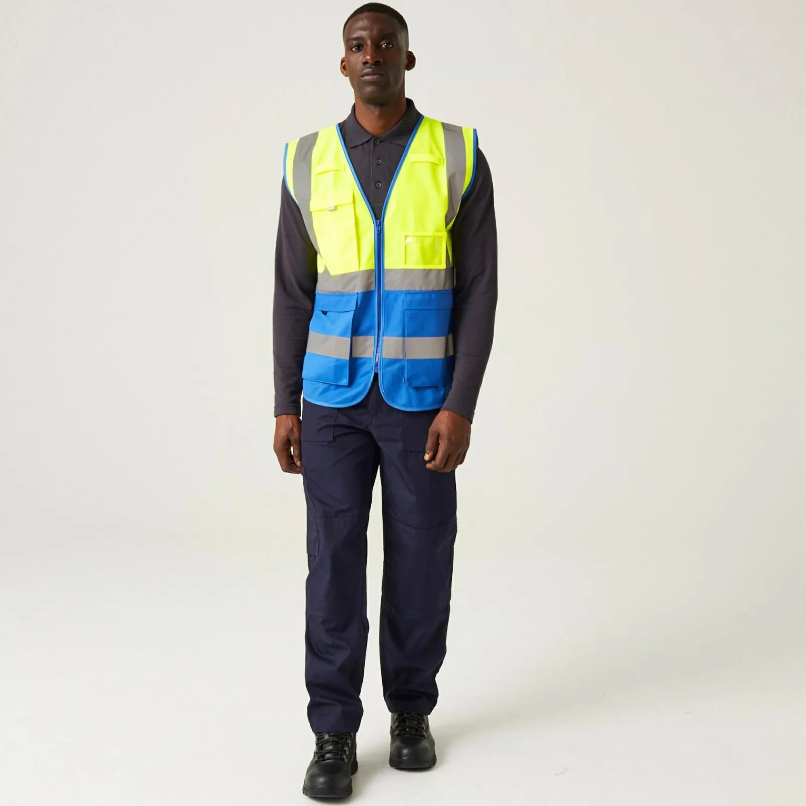 Regatta Men's Pro HI-VIS Executive Vest |< Vêtements Haute Visibilité