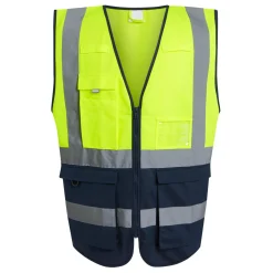 Regatta Men's Pro HI-VIS Executive Vest |< Vêtements Haute Visibilité