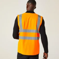 Regatta Men's Pro HI-VIS Supervisor Vest |< Vêtements Haute Visibilité