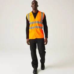 Regatta Men's Pro HI-VIS Supervisor Vest |< Vêtements Haute Visibilité