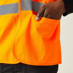 Regatta Men's Pro HI-VIS Supervisor Vest |< Vêtements Haute Visibilité