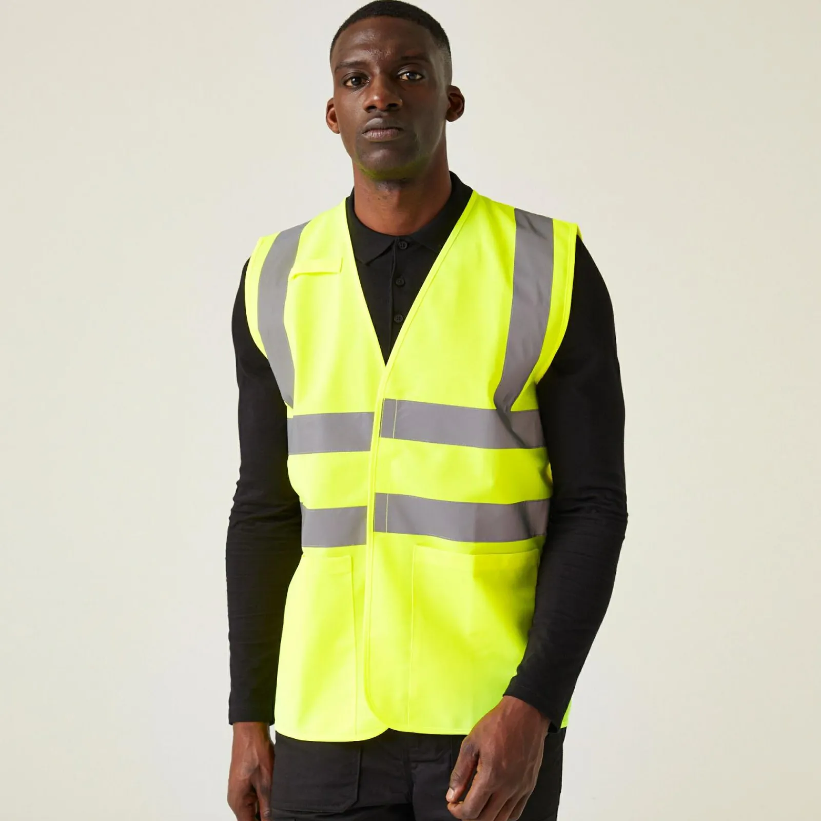 Regatta Men's Pro HI-VIS Supervisor Vest |< Vêtements Haute Visibilité