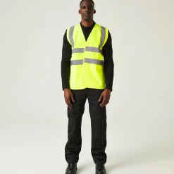 Regatta Men's Pro HI-VIS Supervisor Vest |< Vêtements Haute Visibilité