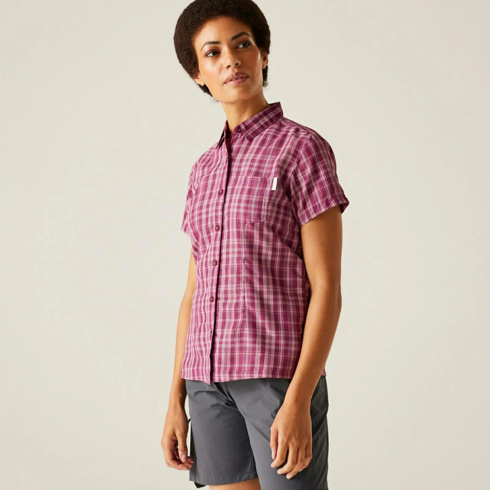 Regatta Mindano VIII Femme Chemise à manches courtes |<Femme Chemises