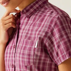 Regatta Mindano VIII Femme Chemise à manches courtes |<Femme Chemises