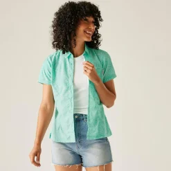 Regatta Mindano VIII Femme Chemise à manches courtes |<Femme Chemises