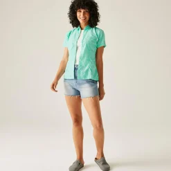 Regatta Mindano VIII Femme Chemise à manches courtes |<Femme Chemises