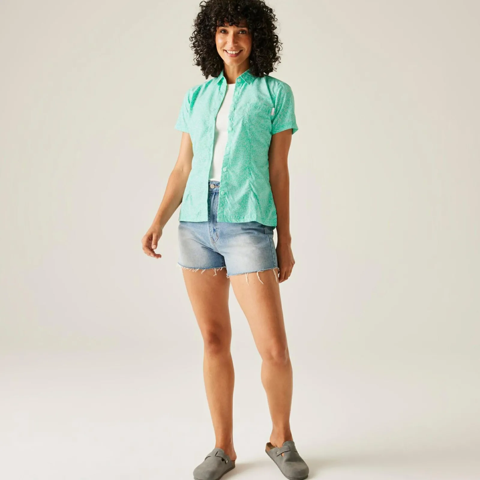 Regatta Mindano VIII Femme Chemise à manches courtes |<Femme Chemises