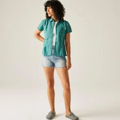 Regatta Mindano VIII Femme Chemise à manches courtes |<Femme Chemises