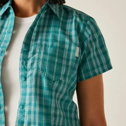 Regatta Mindano VIII Femme Chemise à manches courtes |<Femme Chemises
