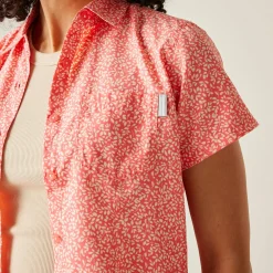 Regatta Mindano VIII Femme Chemise à manches courtes |<Femme Chemises