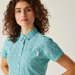 Regatta Mindano VIII Femme Chemise à manches courtes |<Femme Chemises
