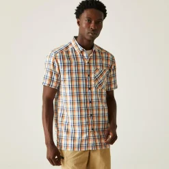 Regatta Mindano VIII Homme Chemise à manches courtes |<Homme/Femme Chemises