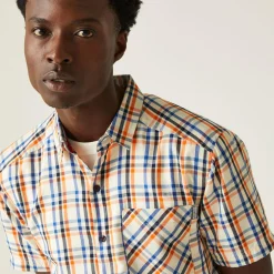 Regatta Mindano VIII Homme Chemise à manches courtes |<Homme/Femme Chemises