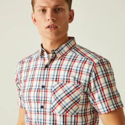 Regatta Mindano VIII Homme Chemise à manches courtes |<Homme/Femme Chemises