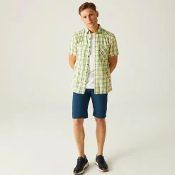 Regatta Mindano VIII Homme Chemise à manches courtes |<Homme/Femme Chemises