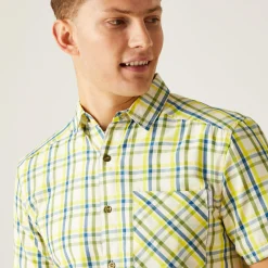 Regatta Mindano VIII Homme Chemise à manches courtes |<Homme/Femme Chemises