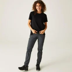 Regatta Mountain Femme Short de marche modulable |<Femme Pantalons Zippés|Pantalons Imperméables