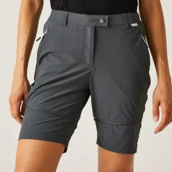 Regatta Mountain Femme Short de marche modulable |<Femme Pantalons Zippés|Pantalons Imperméables