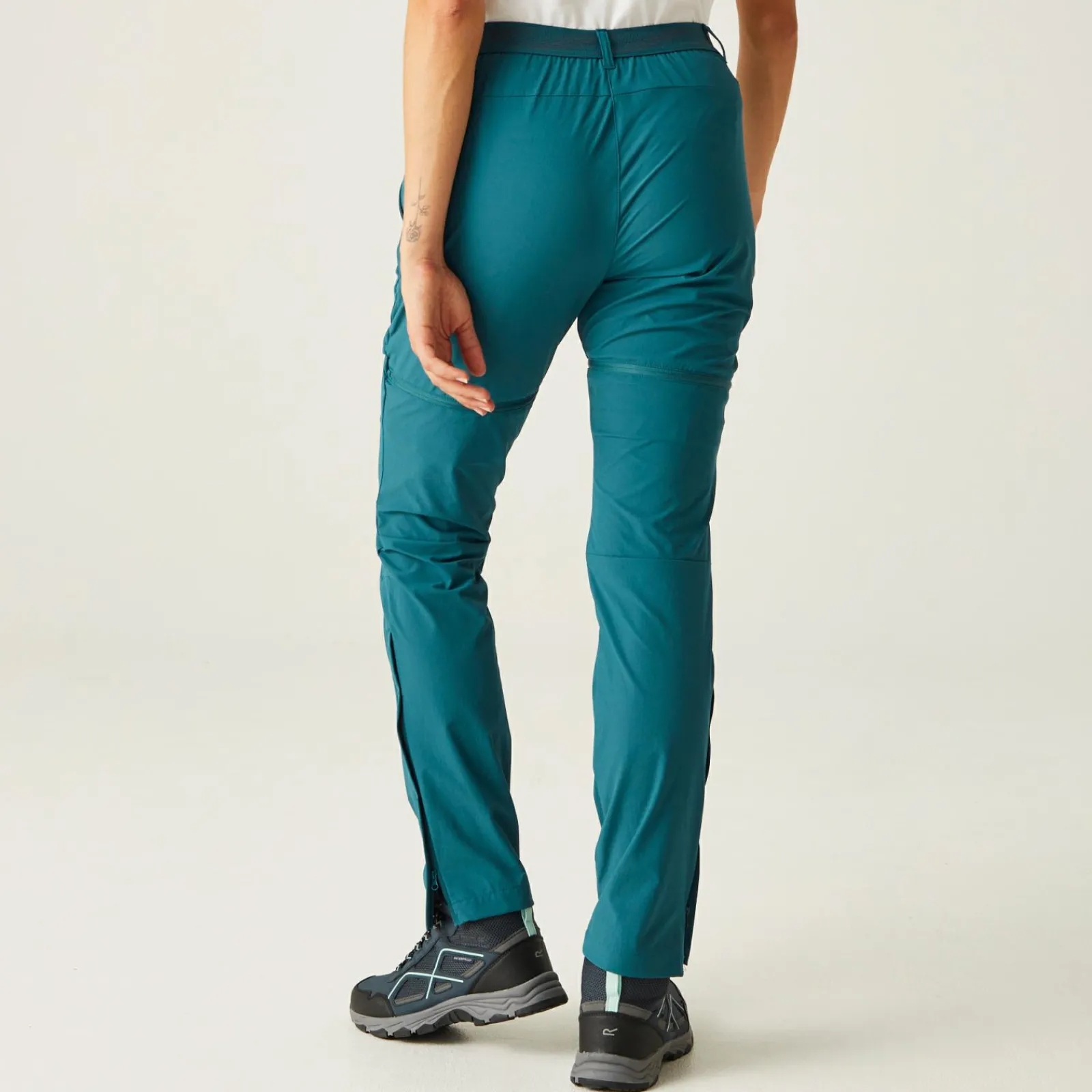 Regatta Mountain Femme Short de marche modulable |<Femme Pantalons Zippés|Pantalons De Marche