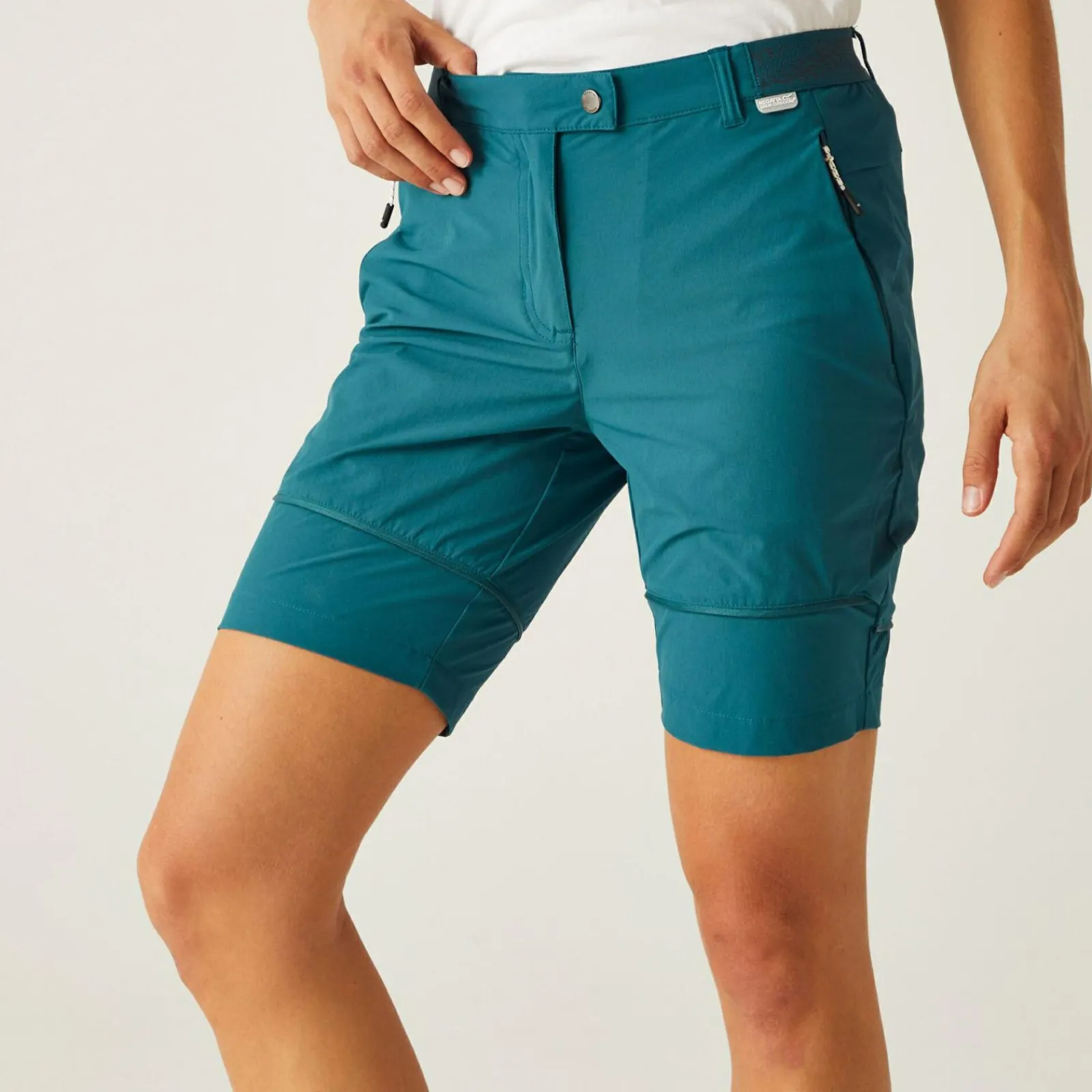 Regatta Mountain Femme Short de marche modulable |<Femme Pantalons Zippés|Pantalons De Marche