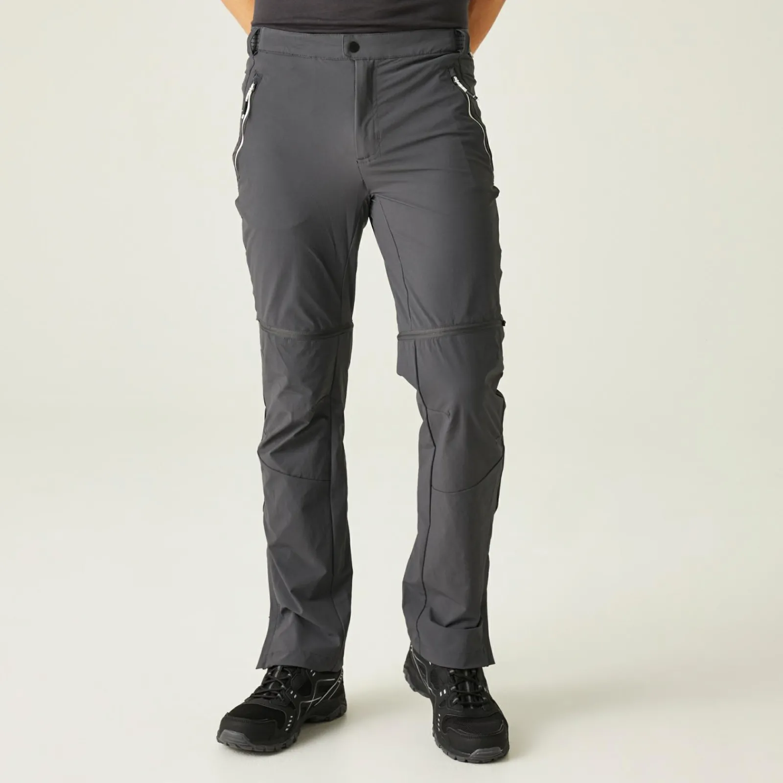 Regatta Mountain Homme Short de marche modulable |<Homme Pantalons Zippés|Pantalons De Marche