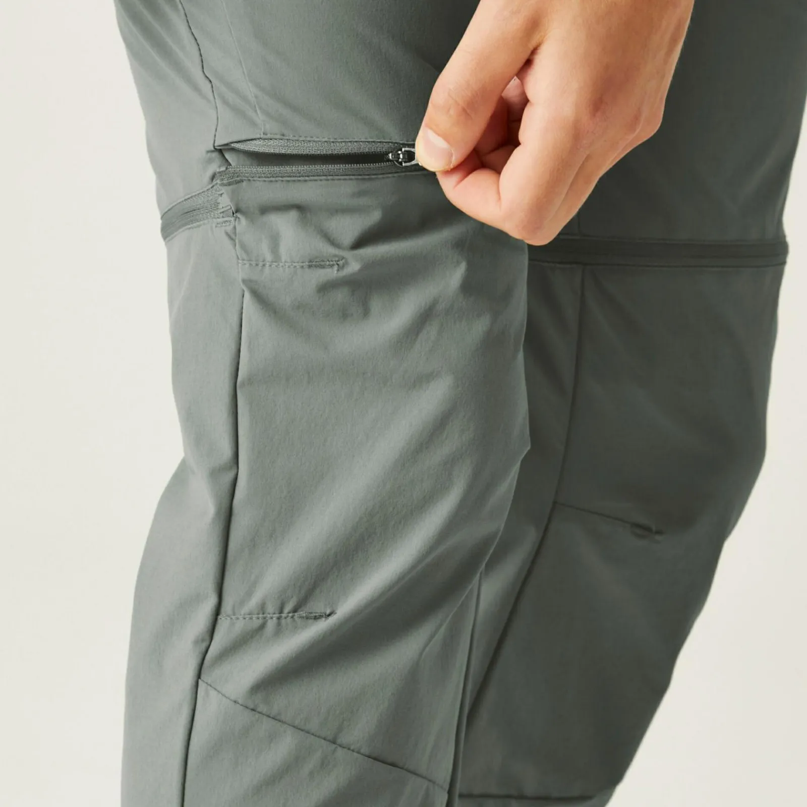 Regatta Mountain Homme Short de marche modulable |<Homme Pantalons Zippés|Pantalons De Marche
