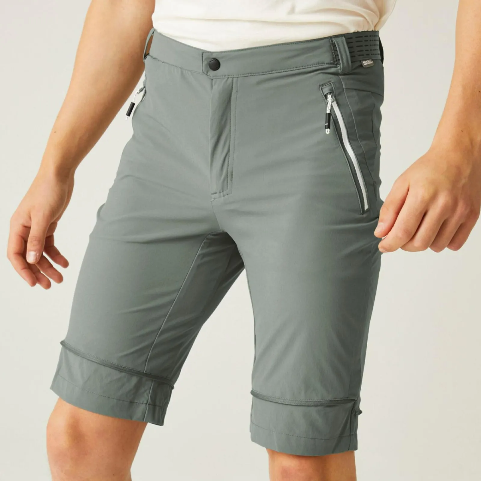 Regatta Mountain Homme Short de marche modulable |<Homme Pantalons Zippés|Pantalons De Marche