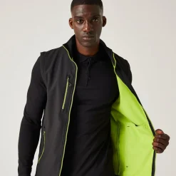 Regatta Navigate Homme Gilet softshell à capuche 2 épaisseurs |< Vestes & Manteaux