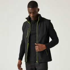 Regatta Navigate Homme Gilet softshell à capuche 2 épaisseurs |< Vestes & Manteaux