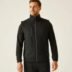 Regatta Navigate Homme Gilet softshell à capuche 2 épaisseurs |<Homme Vestes Sans Manches|Vestes Sans Manches