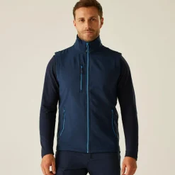 Regatta Navigate Homme Gilet softshell à capuche 2 épaisseurs |<Homme Vestes Sans Manches|Vestes Sans Manches