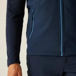 Regatta Navigate Homme Gilet softshell à capuche 2 épaisseurs |<Homme Vestes Sans Manches|Vestes Sans Manches