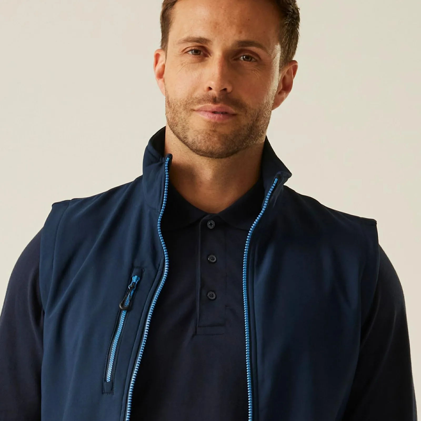 Regatta Navigate Homme Gilet softshell à capuche 2 épaisseurs |<Homme Vestes Sans Manches|Vestes Sans Manches