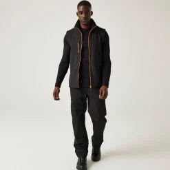 Regatta Navigate Homme Gilet softshell à capuche 2 épaisseurs |<Homme Vestes Sans Manches|Vestes Sans Manches