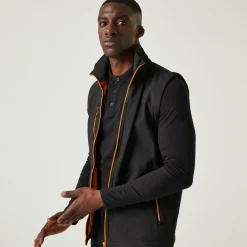 Regatta Navigate Homme Gilet softshell à capuche 2 épaisseurs |<Homme Vestes Sans Manches|Vestes Sans Manches