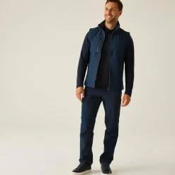 Regatta Navigate Homme Gilet softshell à capuche 2 épaisseurs |<Homme Vestes Sans Manches|Vestes Sans Manches