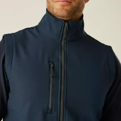 Regatta Navigate Homme Gilet softshell à capuche 2 épaisseurs |<Homme Vestes Sans Manches|Vestes Sans Manches