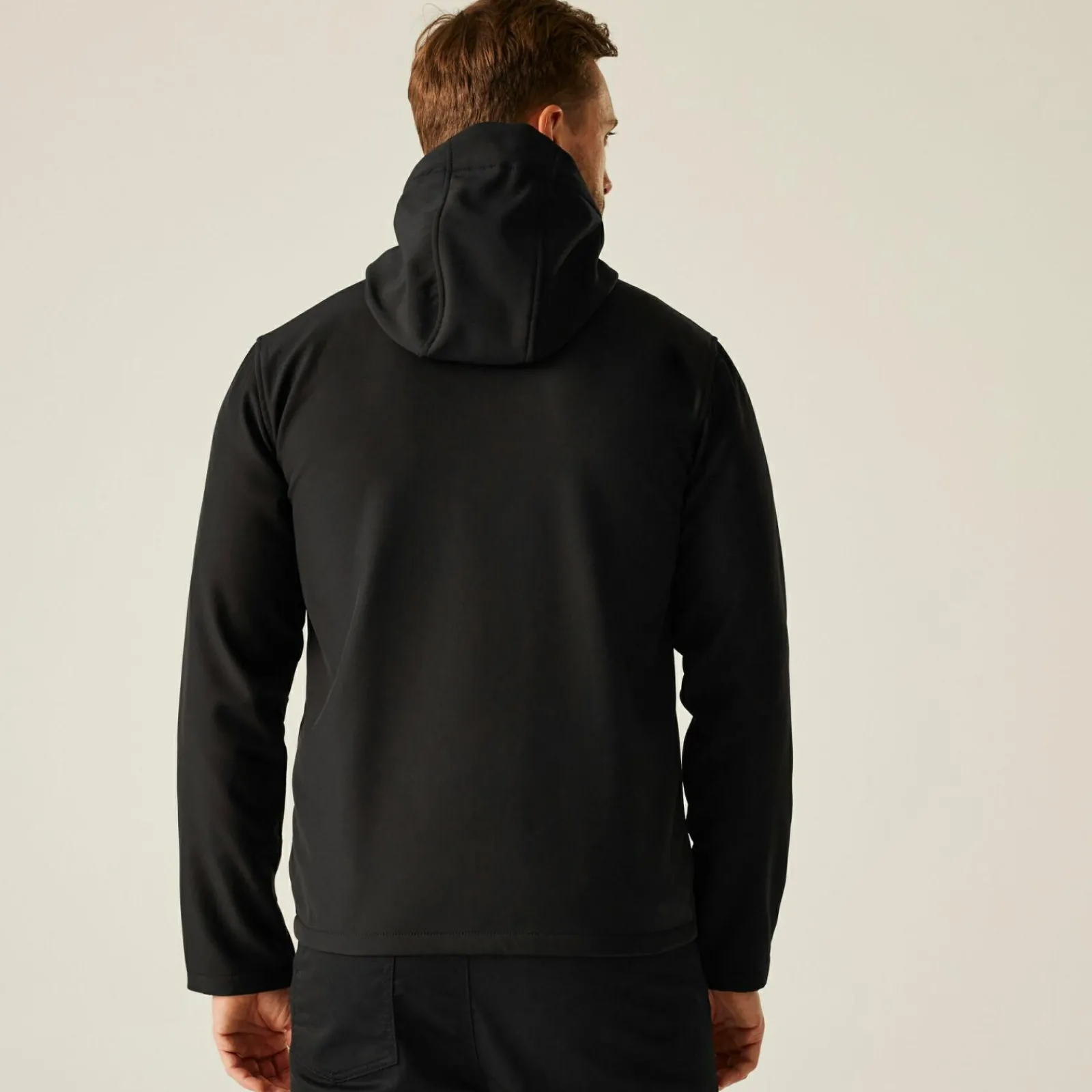 Regatta Navigate Homme Veste softshell à capuche 2 épaisseurs |<Homme Vestes Softshell