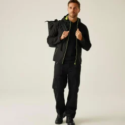 Regatta Navigate Homme Veste softshell à capuche 2 épaisseurs |<Homme Vestes Softshell