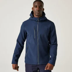 Regatta Navigate Homme Veste softshell à capuche 2 épaisseurs |<Homme Vestes & Manteaux|Vestes